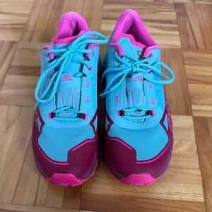 Women’s Teal and Pink Athletic Shoes